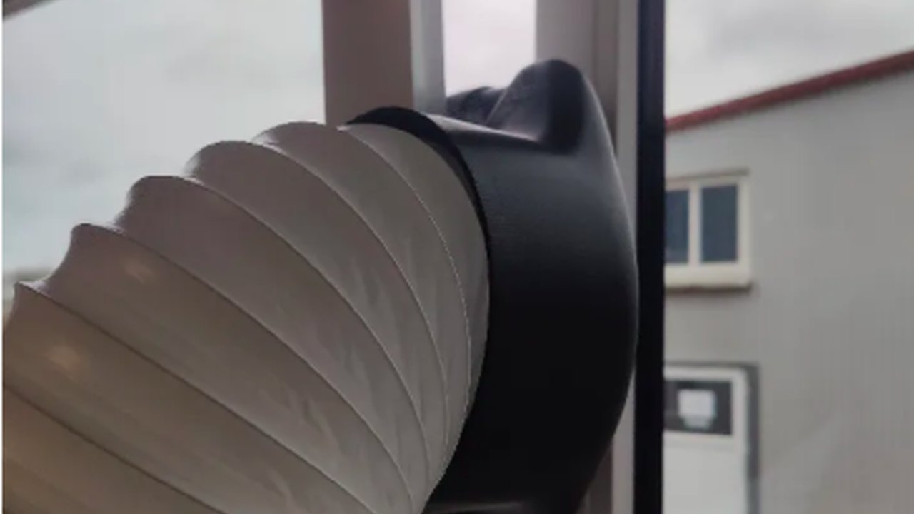Adaptateur de climatisation imprimé, installé