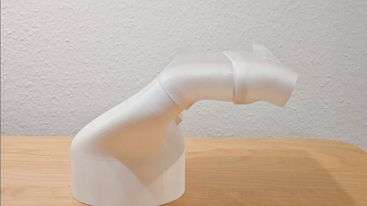 L'adaptateur imprimé en 3D, hors installation